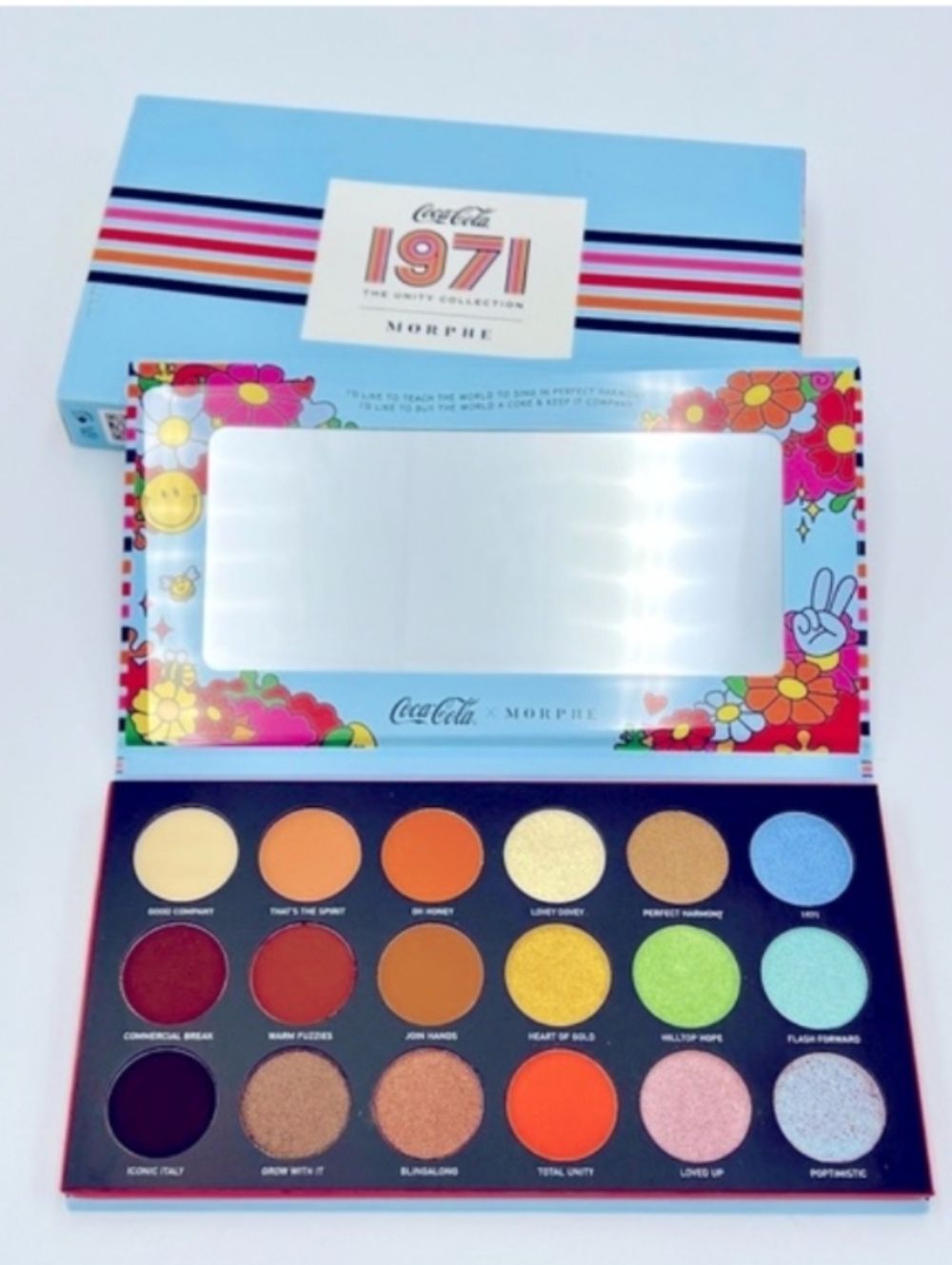 NIB Morphe x Coca-Cola 1971 Eyeshadow Palette - Multi-Color